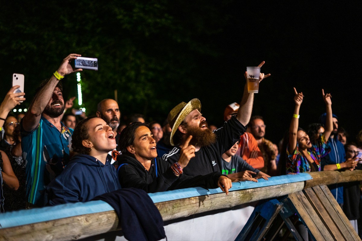 Cinema ao aire libre no festival The Wild - Parque de San Miguel de Oia